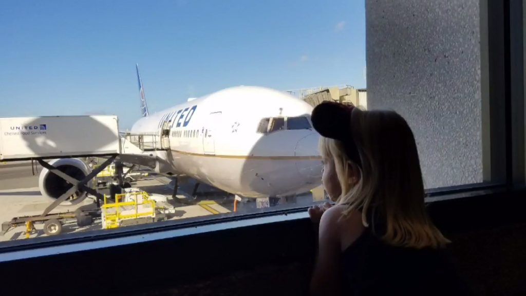 Vacation time!  Flying Honolulu to Osaka