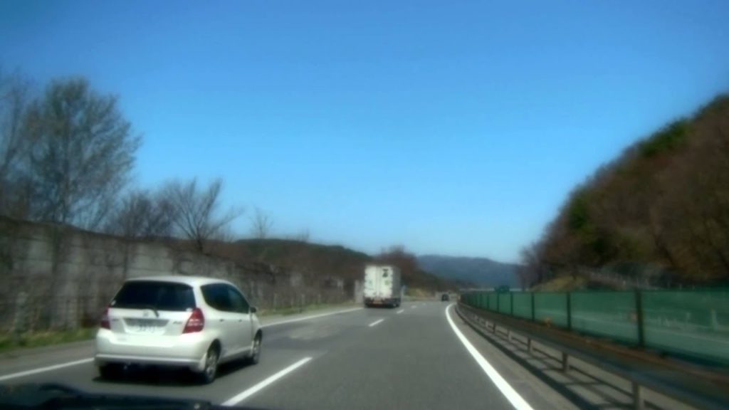 アキーラさん運転⑥中央高速道路・長野県辰野市付近,Chuo-highway,Tatsuno,Japan
