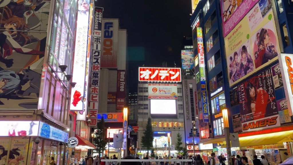 【4K】Virtual Travel in Akihabara Japan【Part1】