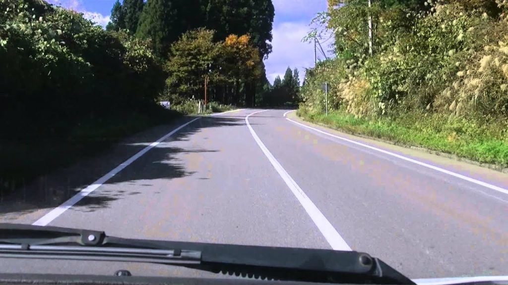 アキーラさん利用⑤国道157号線・福井県勝山市付近Route157,Fukui,Japan