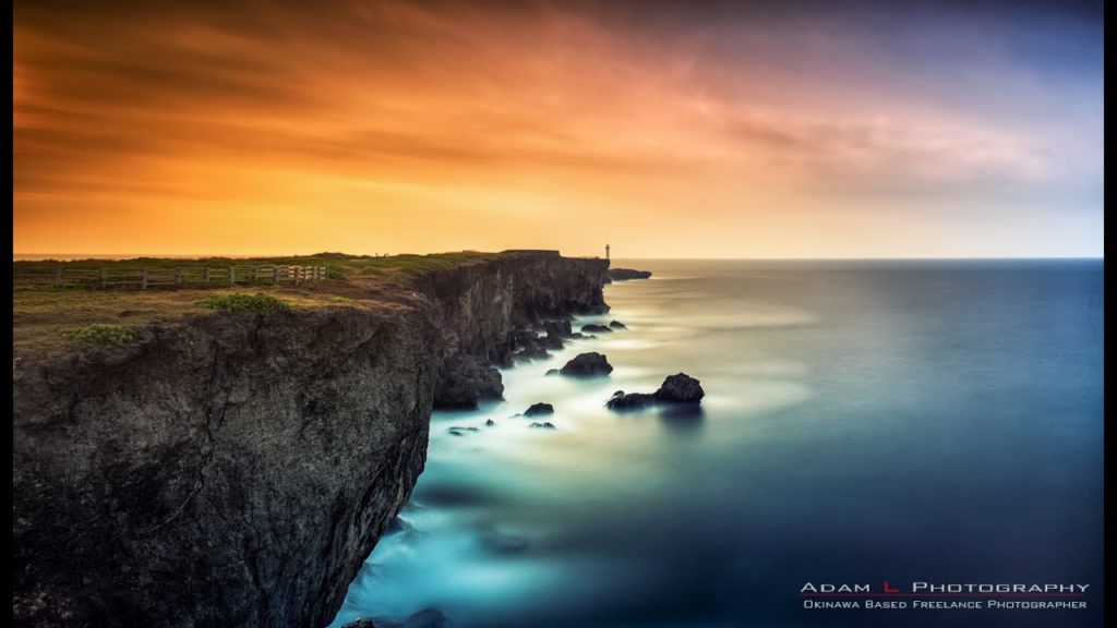 One minute video : Cape Zanpa Okinawa 残波岬