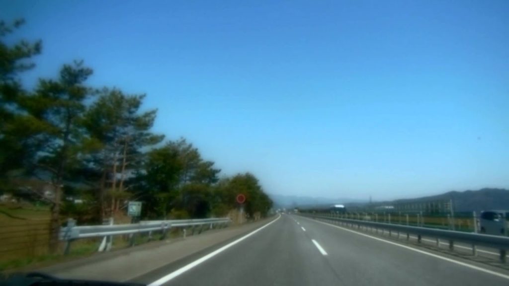 アキーラさん運転⑤中央高速道路・長野県伊那市付近,Chuo-highway,Nagano,Japan
