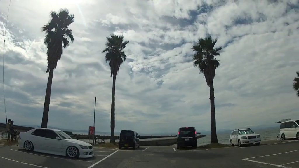 Drive to the Beach in Japan