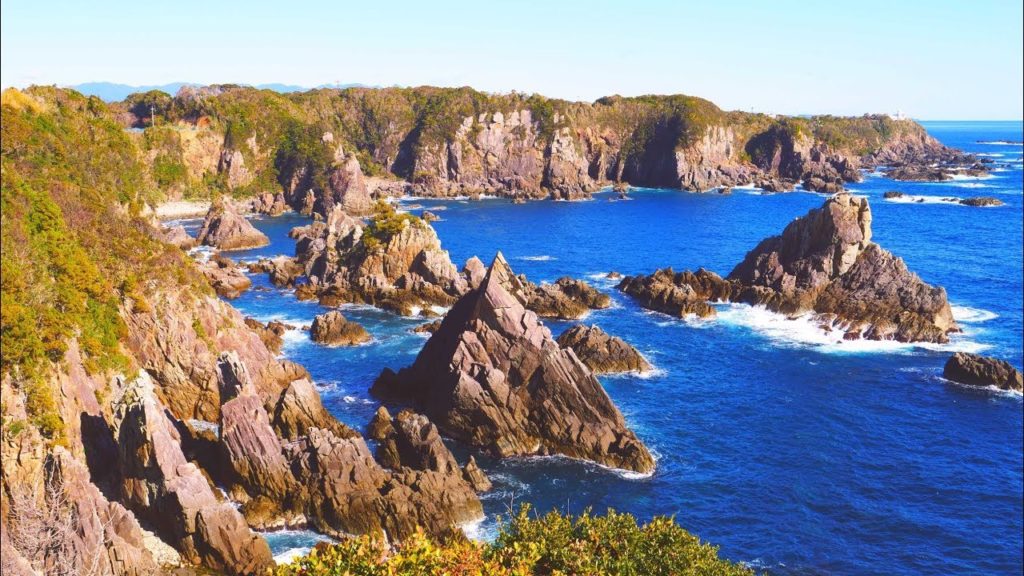 JG☆☆☆ 4K HDR 和歌山 紀伊大島 海金剛の絶景と日本最初の石造樫野崎灯台