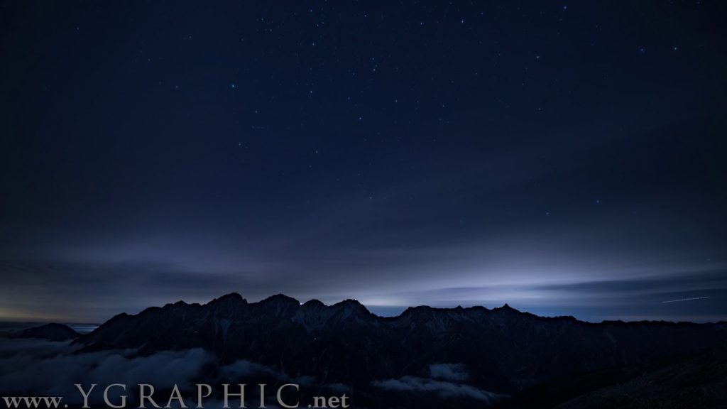 [8K TIMELAPSE] View from Mt. Chogatake's Summit | 蝶ヶ岳山頂からの景色