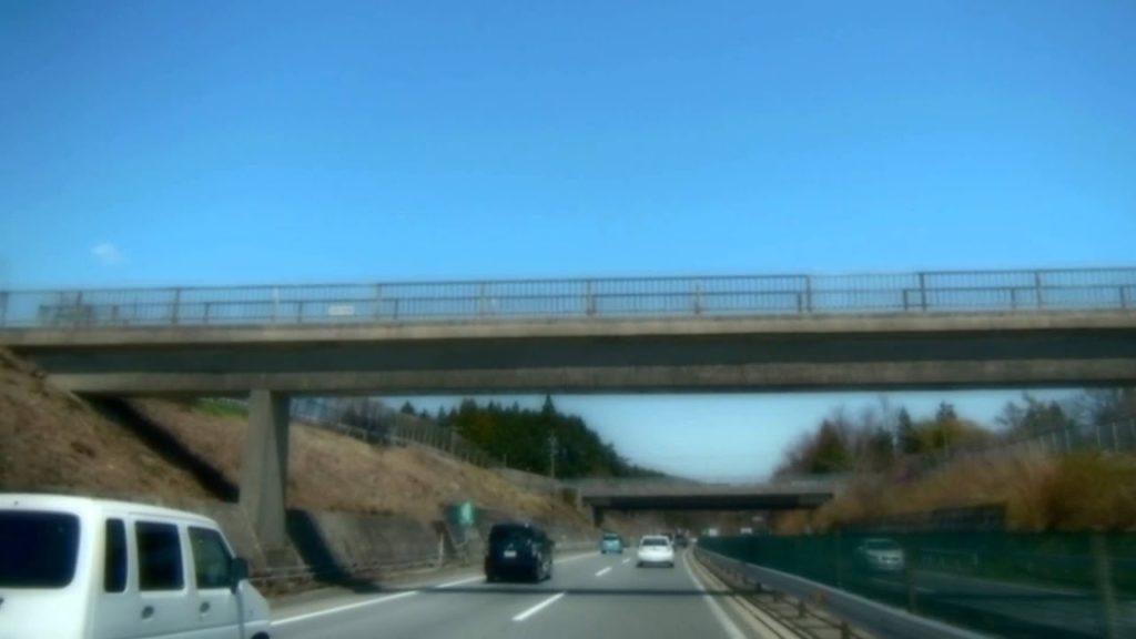 アキーラさん運転④中央高速道路・長野県駒ヶ根市付近,Chuo-highway,Nagano,Japan