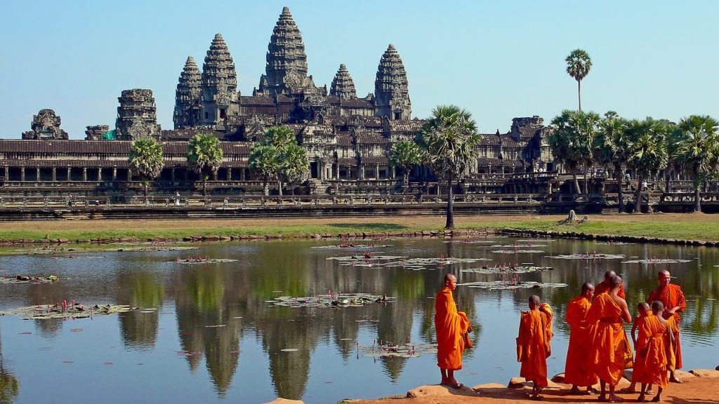 The Kingdom of Cambodia once known as the Khmer Empire