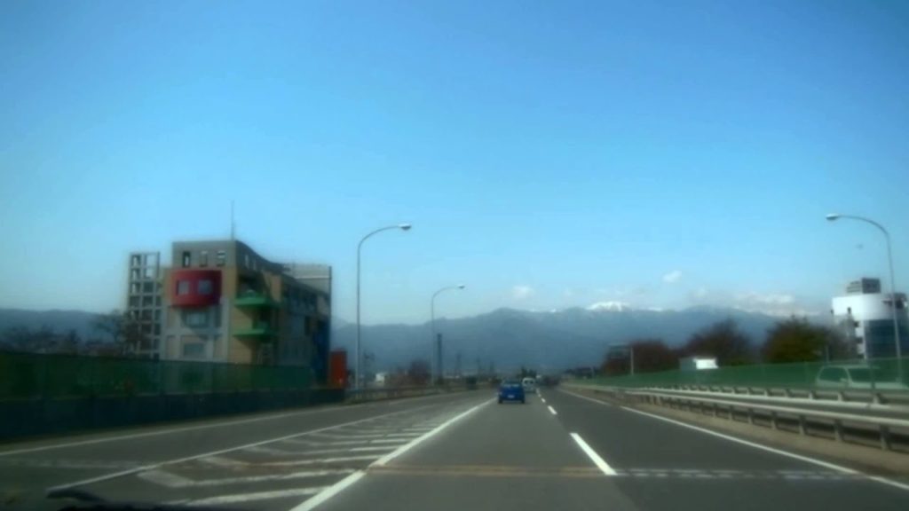アキーラさん運転①長野自動車道・長野県塩尻付近,Nagano-highway,Nagano,Japan