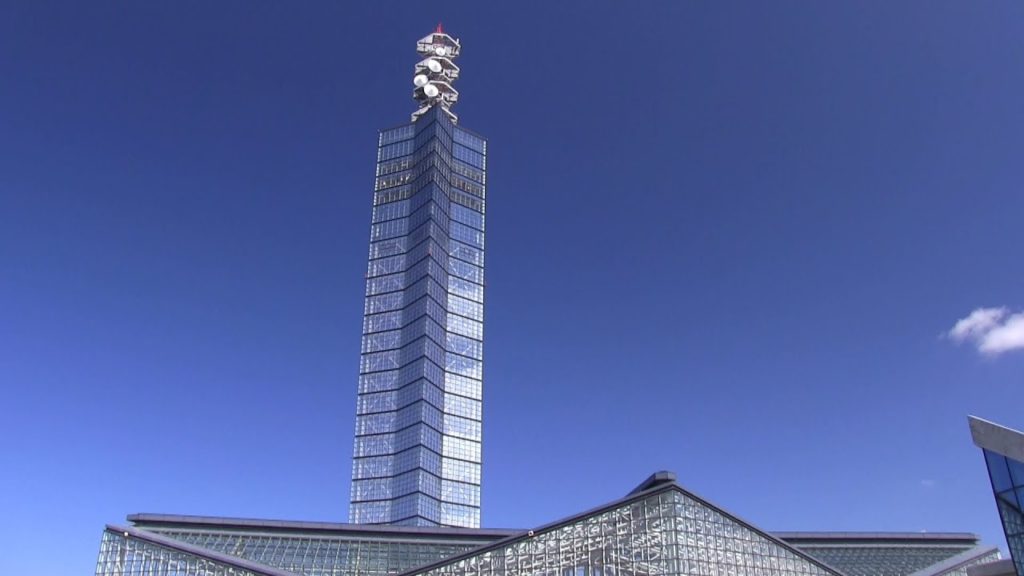 Port Tower Selion 道の駅 あきた港 ポートタワーセリオン 日本海を一望できる観光名所  Tourist attractions in Akita Port Japan