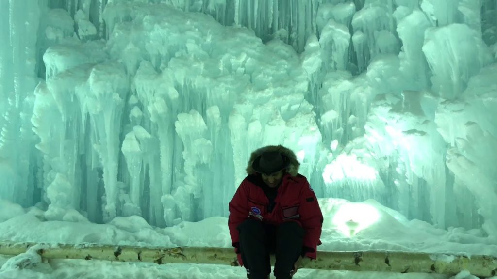Frozen world Hokkaido Japan