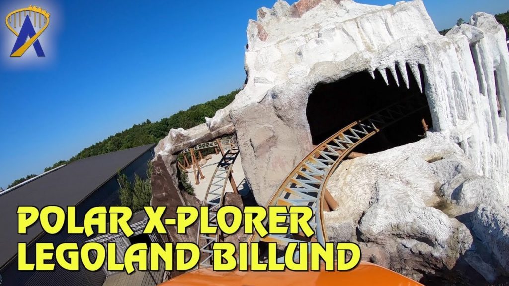 Polar X-plorer Roller Coaster POV at Legoland Billund