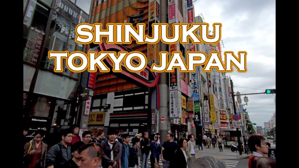 Walking Around The Streets of Shinjuku Tokyo (Cool Underground Mall)
