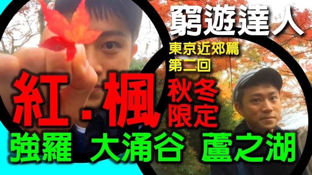 窮遊達人【東京近郊篇】箱根 02 火山賞楓紅葉全攻略 │ 滿天星 溫泉旅館 │ 強羅公園  │ 大涌谷  │ 蘆之湖 海盜船 │VLOG
