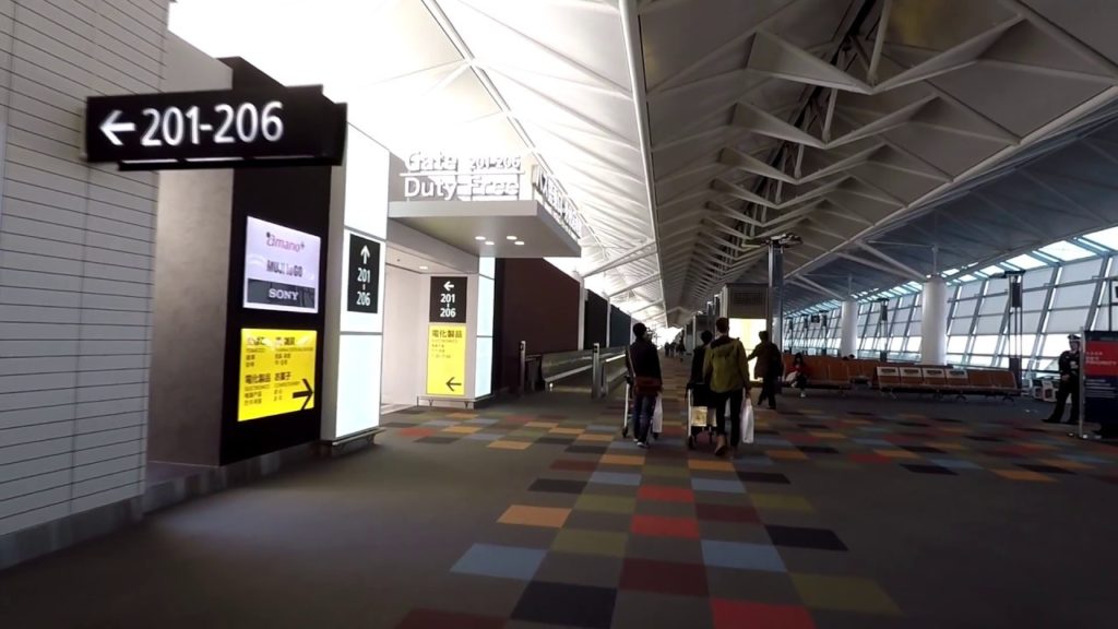 Walking around Nagoya Chubu Centrair Airport International Departures