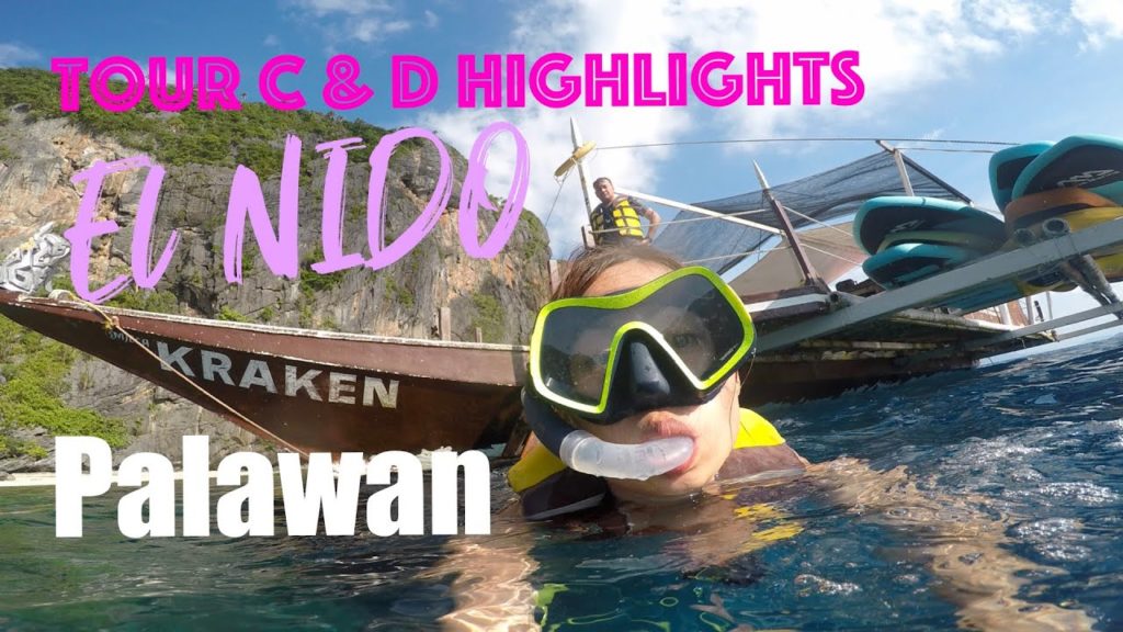 The Maldives of Philippines. Highlights of Tours C & D, El Nido, Palawan. Matinloc. Secret Beach.