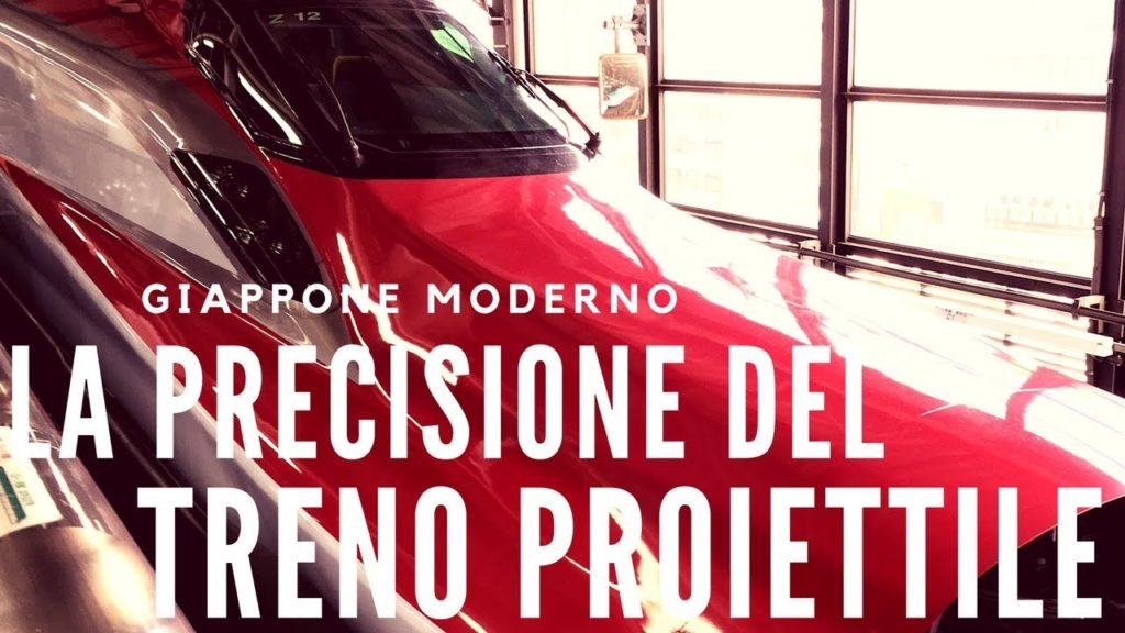 La precisione del super treno proiettile Giapponese La precisione del super treno proiettile Giapponese