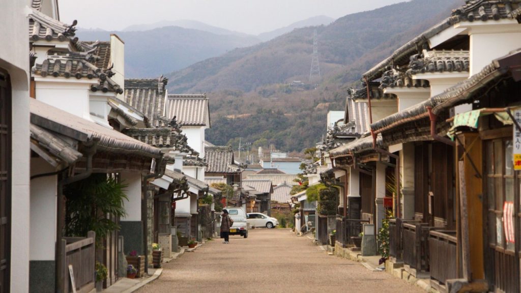 4K 徳島 脇町の街並 Wakimachi,Tokushima