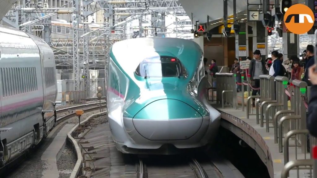 Japan's launches New Bullet-Train to Hokkaido Japan's launches New Bullet-Train to Hokkaido
