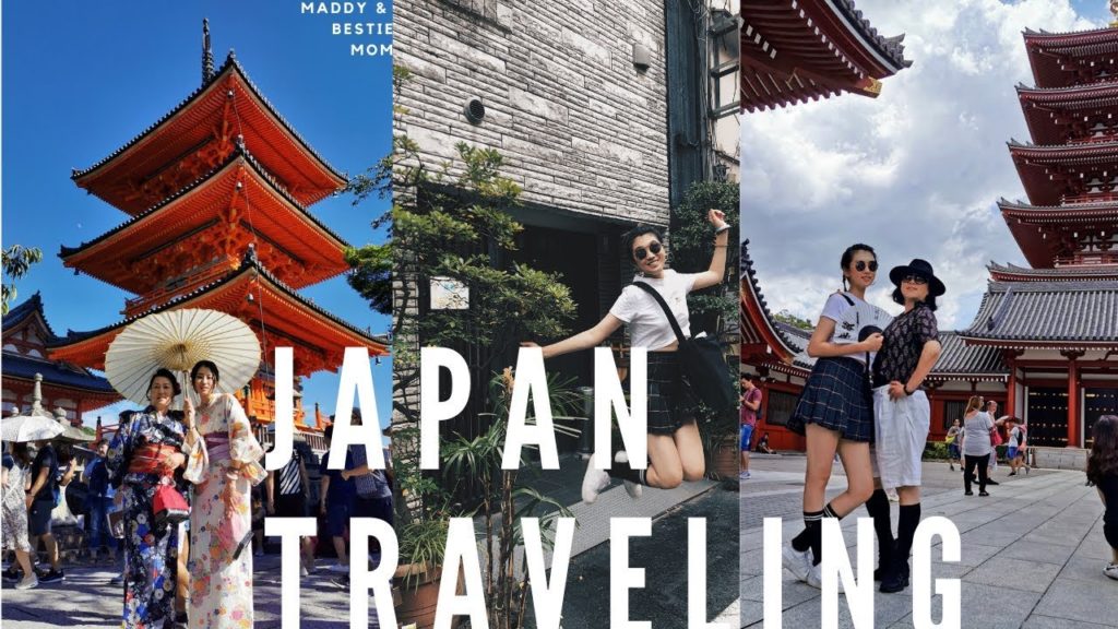 Japan Vlog#2//和我妈一起畅游京都大阪和东京🦄🍡