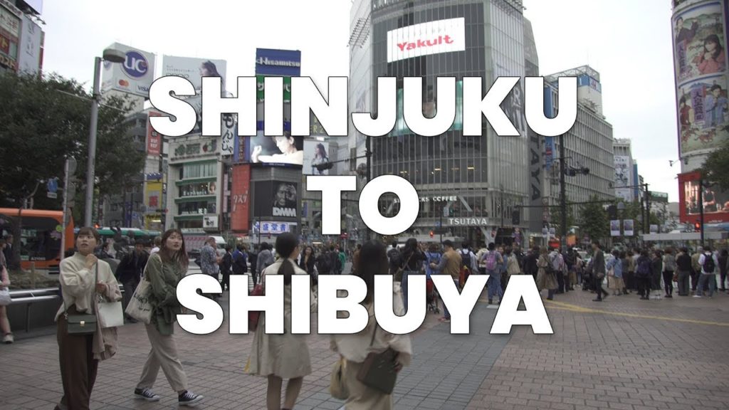 SHINJUKU to SHIBUYA on the YAMANOTE LINE - Japan Uncut