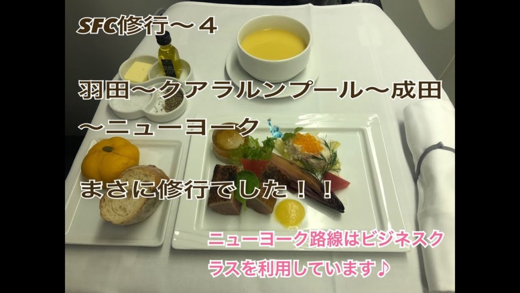 SFC修行４〜SFC取得の旅〜羽田-クアラルンプール-成田-ニューヨークというまさに修行でした。