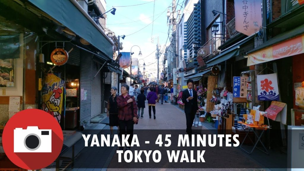 A long walk through Yanaka, Tokyo - 4K 60FPS