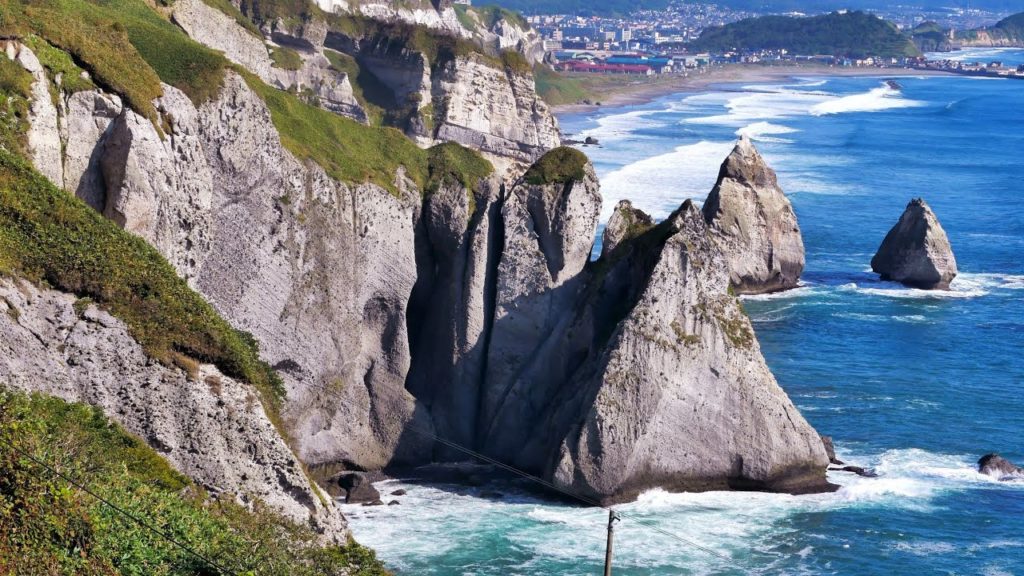 JG☆☆☆8K HDR 北海道 室蘭のピリカノカ アイヌ伝説の景勝地(名勝) Hokkaido,Pirikanoka,Regendary and Holly Scenic Place of Ainu