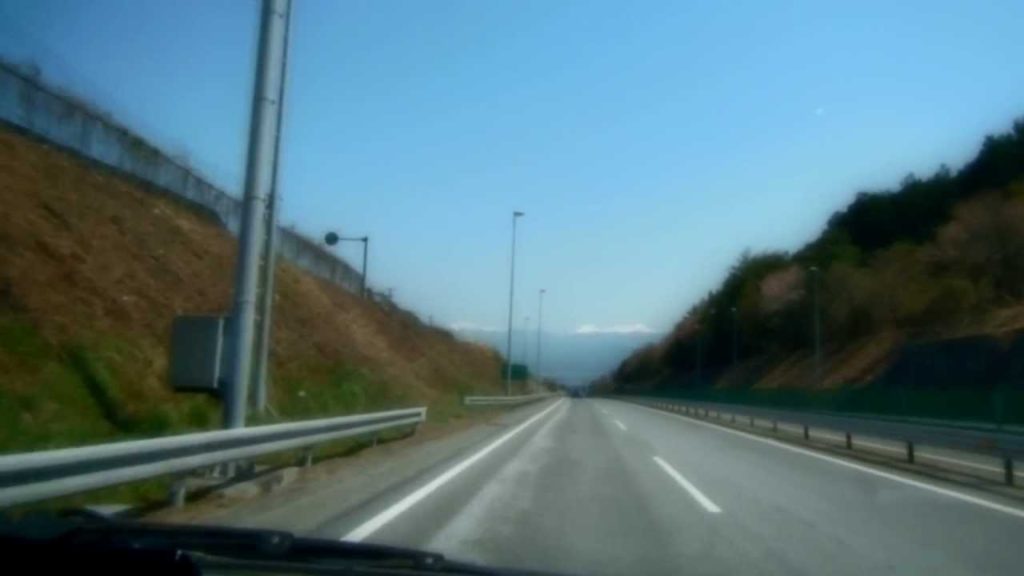アキーラさん運転③中央高速道路・長野県飯田市付近,Chuo-highway,Nagano,Japan