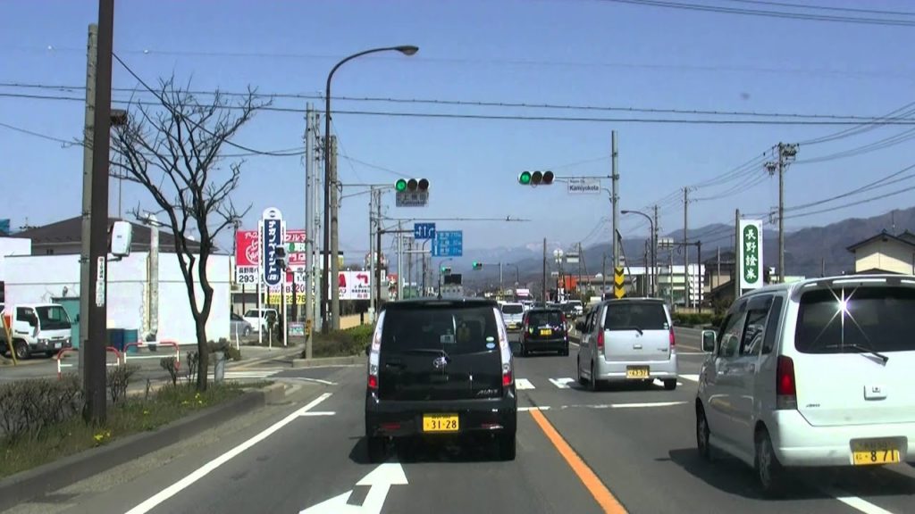 アキーラさん運転①長野県・千曲市・千曲川付近,Chikuma-city,Nagano,Japan