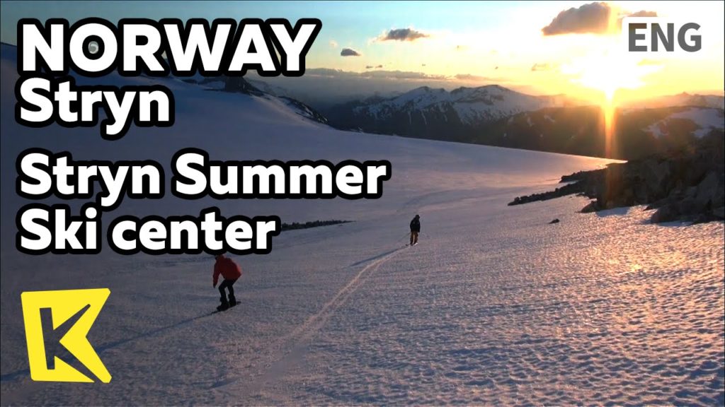 【K】Norway Travel-Stryn[노르웨이 여행-스트린]여름 스키장 스트린 여름 스키센터/Resort/Snowmobile/Slope/Lift/Ski
