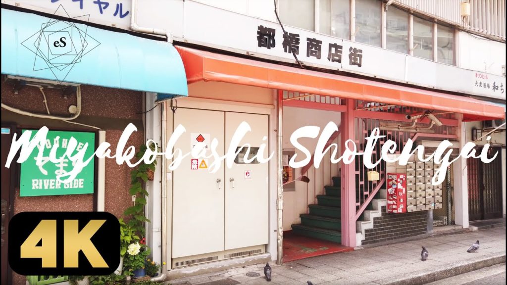 【都橋商店街・横浜】大岡川沿いの昭和チックな飲み屋街を散歩 [4K]