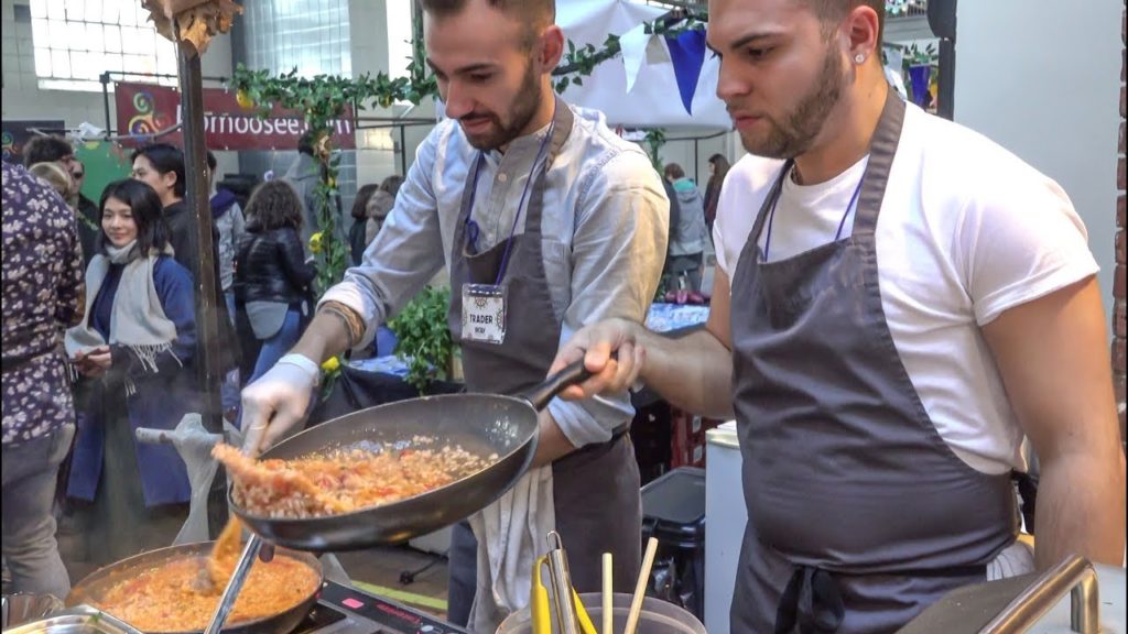 London Street Food. Rice with Seafood and More Italian Pasta Dishes from Sicily