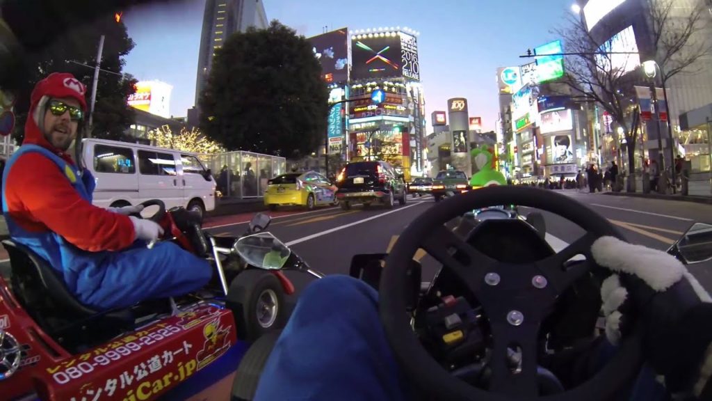 Real Life Mario Kart in Tokyo