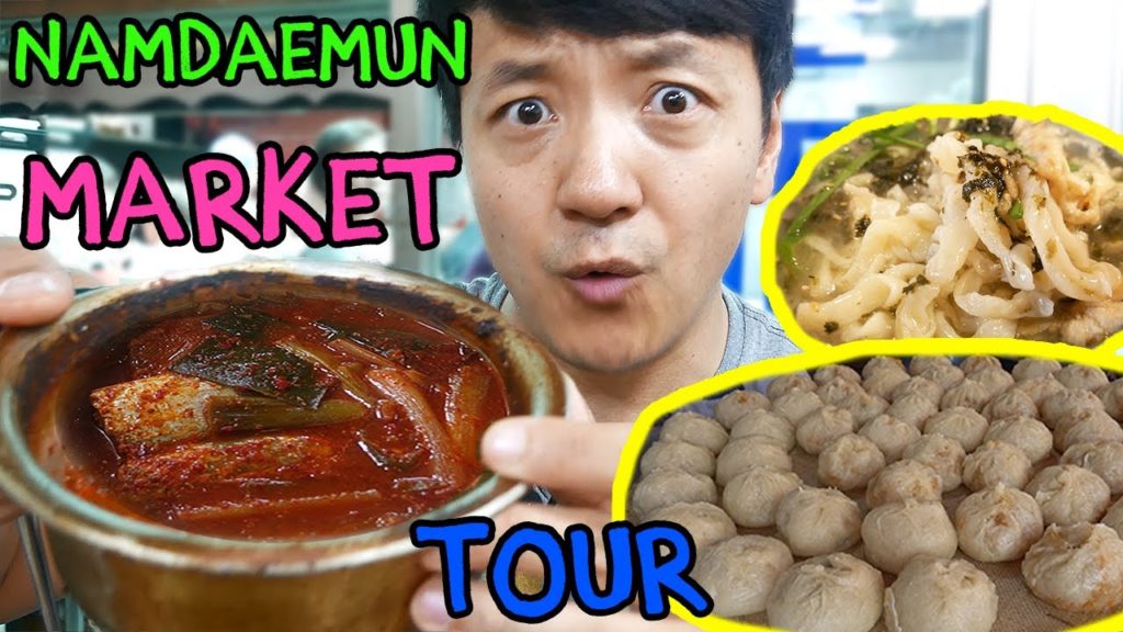 Street Food Tour of LARGEST TRADITIONAL Market in Korea: Namdaemun Market