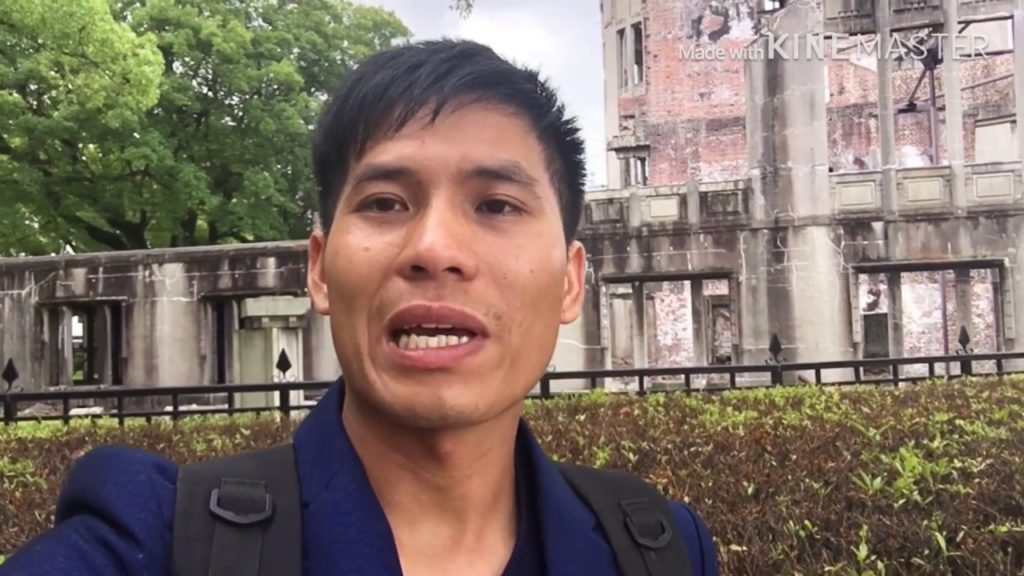 công viên hòa bình hiroshima nhật bản đẹp tuyệt vời