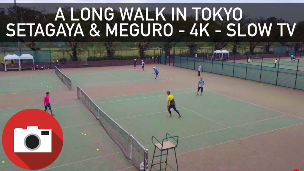 🏙️Tokyo Walk - Komazawa Daigaku to Toritsu Daigaku via Komazawa Olympic Park - 4K 60 FPS - Slow TV