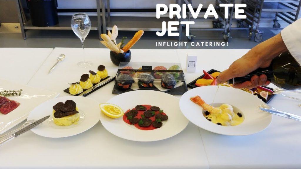 Behind the scenes: Plane Food for Private Jets!