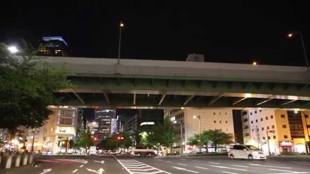 Nagoya de nuit, Japon / Nagoya, by night, Japan