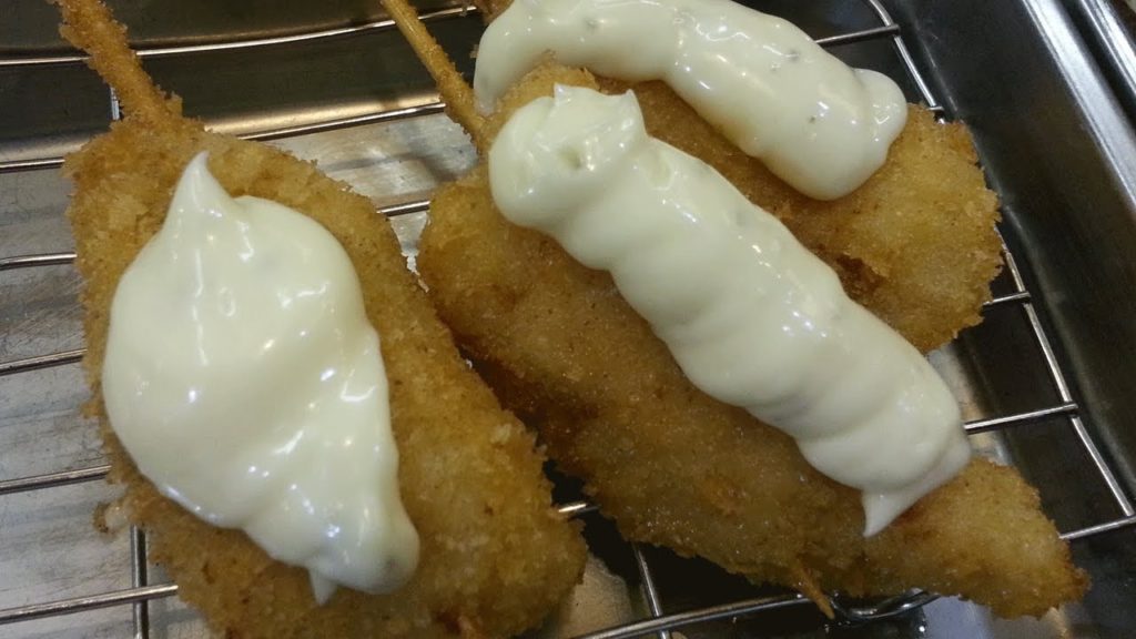 One Japan #88 Kushikatsu (Kebabs) in Osaka 日本全国電車でゴー！大阪の串カツ