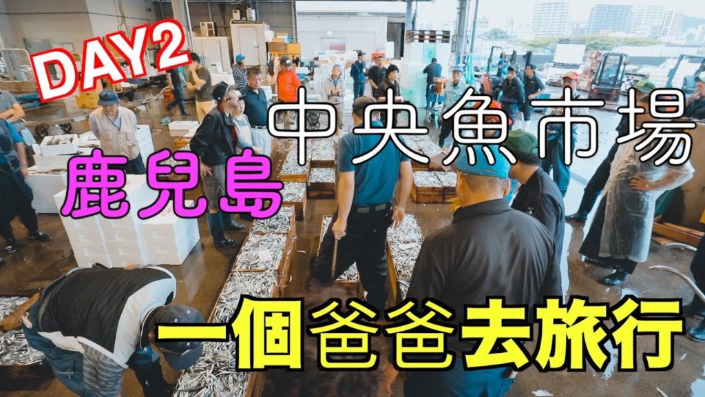一個爸爸去旅行 | 鹿兒島中央魚市場 | 霧島神宮