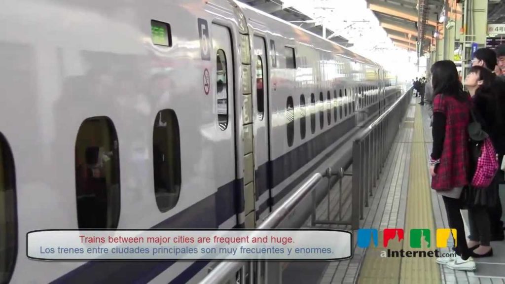 Shinkansen: The Japanese bullet train / El tren bala japonés