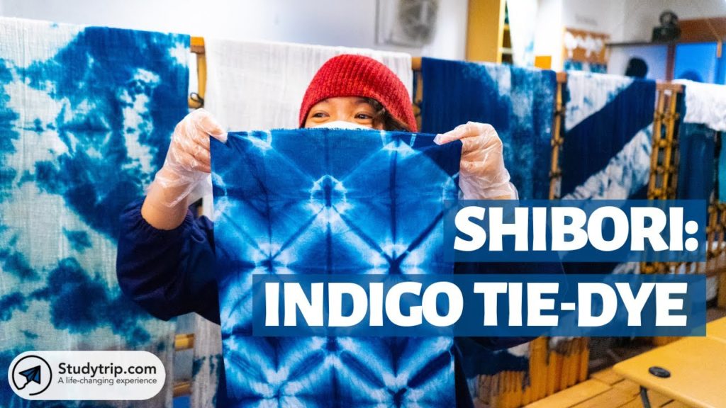 Beautiful Patterns With Japanese Shibori Tie-Dying