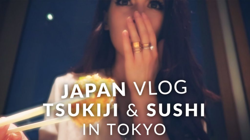 Japan Vlog - Tsukiji fish market & sushi ・ 東京
