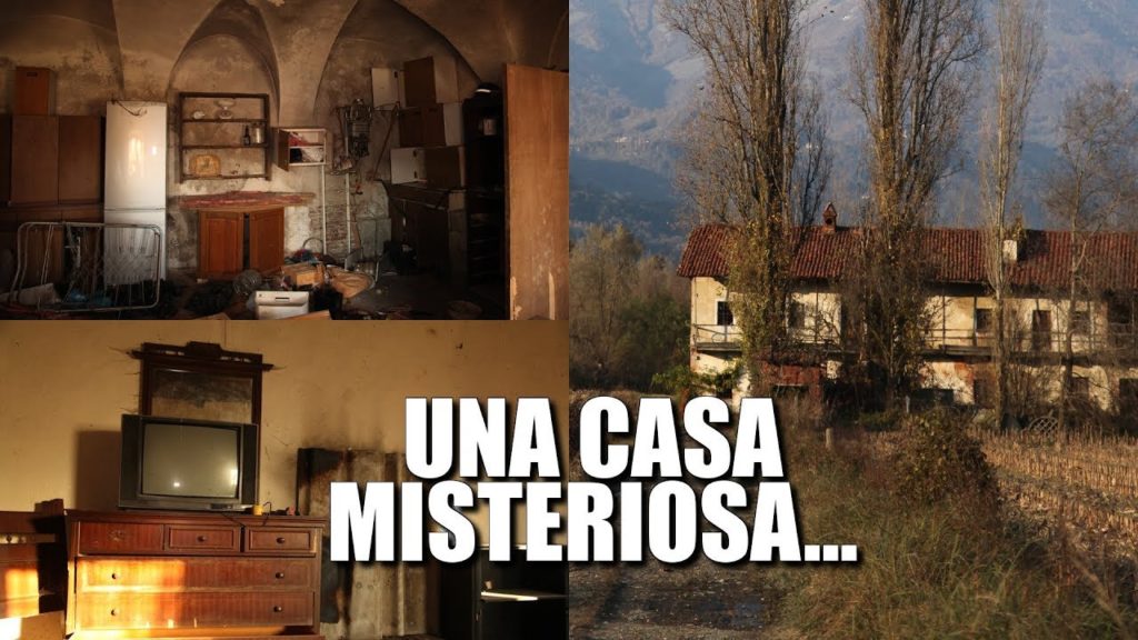 Una casa abbandonata molto misteriosa