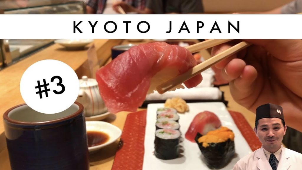 PRIMO SUSHI IN GIAPPONE - KYOTO 2018 - #3 (ITA)
