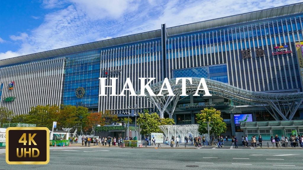 DJI Osmo Pocket -博多周辺を散歩 Walk around Hakata in Fukuoka Prefecture【4K】【October 2019】