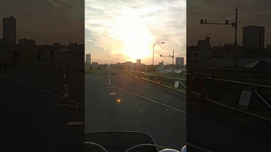 夕方の江戸川サイクリング Edogawa cycling in the evening