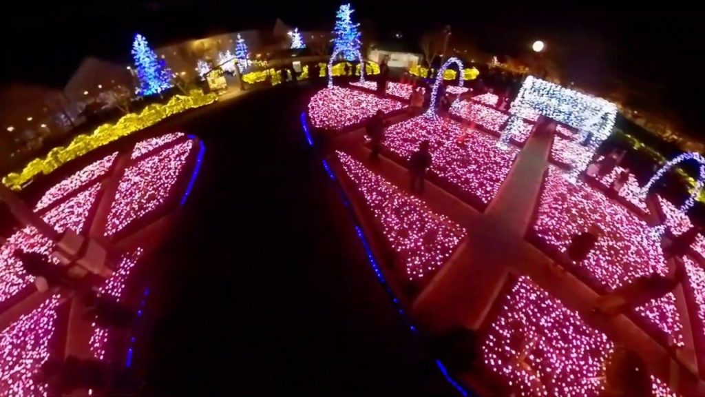 2018 ~ 2019 Winter Illumination Part 2 - Nabana no Sato - Nagoya Japan ウィンターライトフェスティバル - なばなの里 - その2