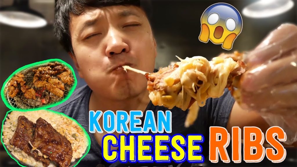 Spicy, Cheesy MASSIVE Korean RIBS(Galbi) Tour of Seoul, South Korea!