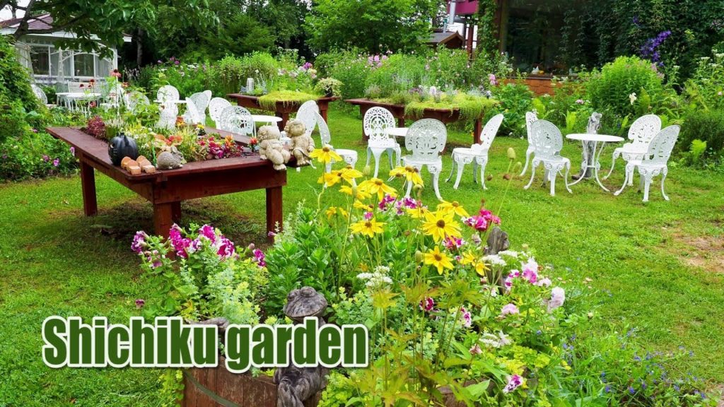HOKKAIDO.  Shichiku Garden - powered by Ms.Akiyo Shichiku. #4K #紫竹ガーデン